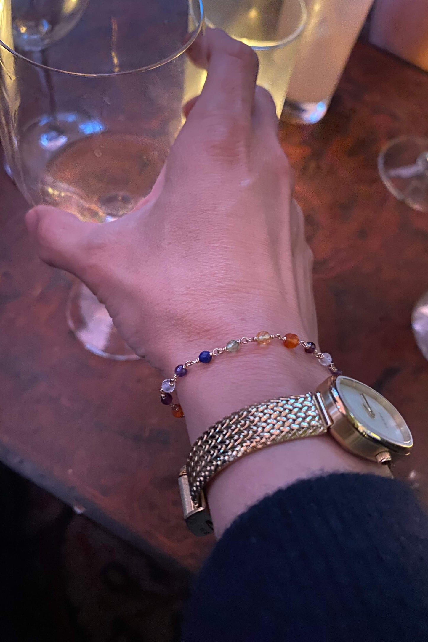 Chakra Gemstone Bracelet