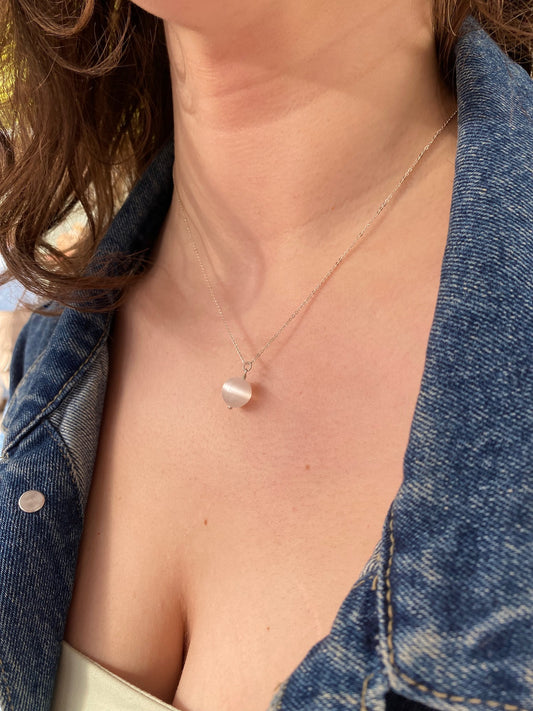 Selenite Necklace