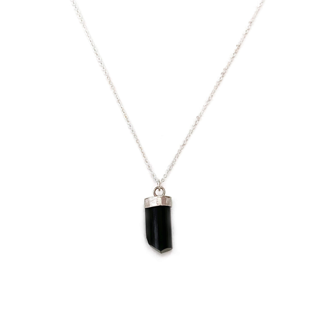 Black Tourmaline Necklace | S for Sparkle