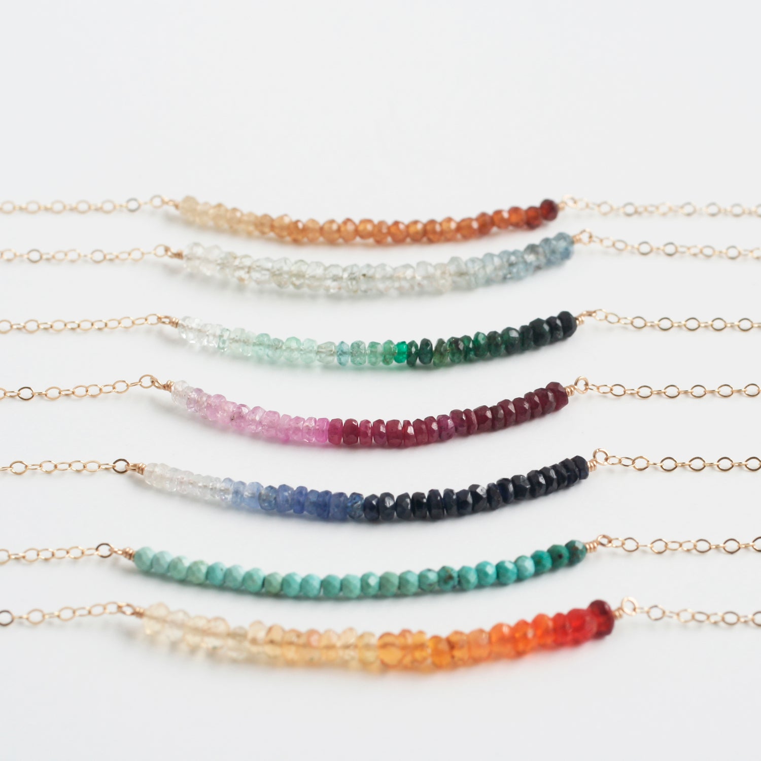 Gemstone Bead Necklaces
