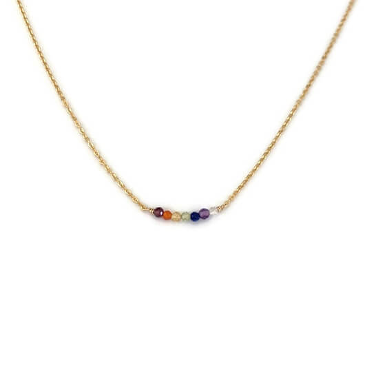 Chakra Mini Bar Necklace