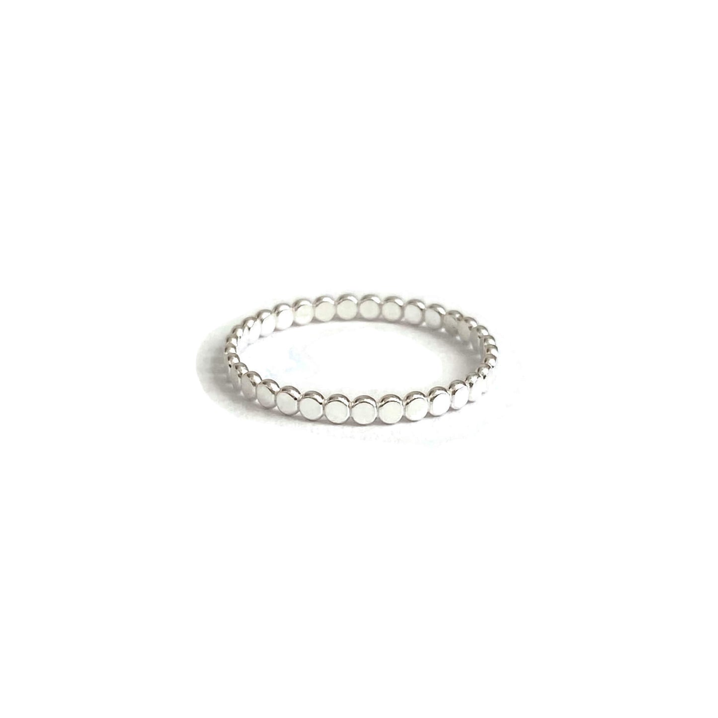Sterling Silver Dot Ring