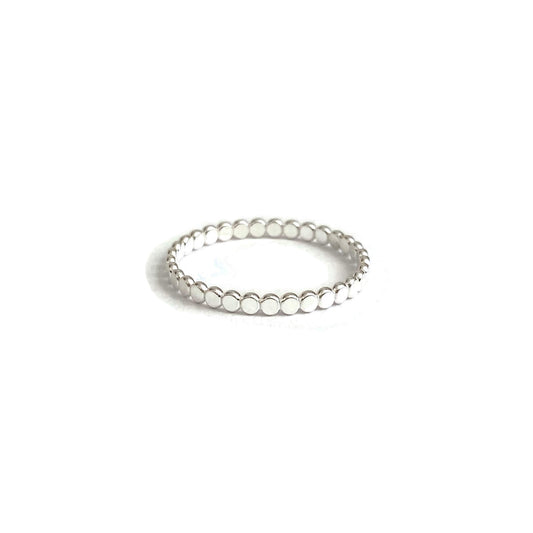Sterling Silver Dot Ring