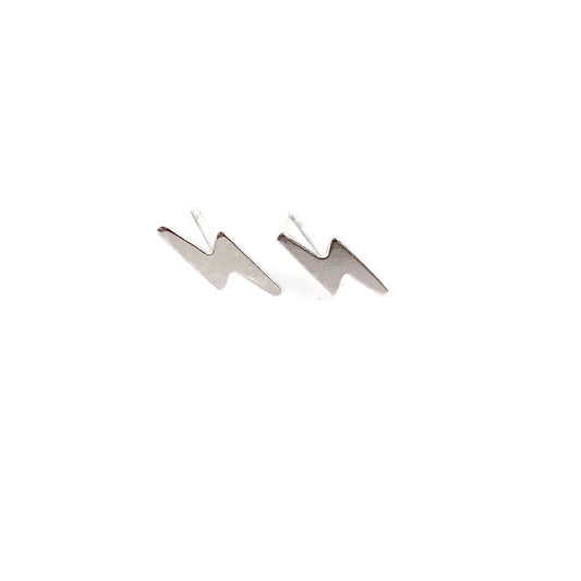 Lightning Bolt Stud Earrings