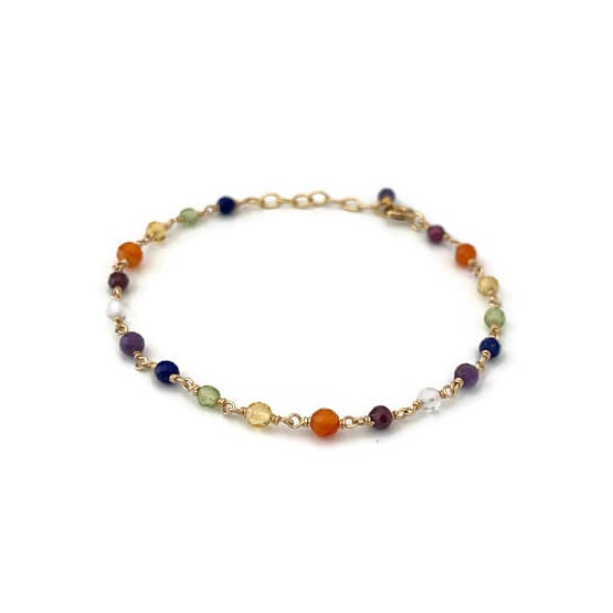 Chakra Gemstone Bracelet