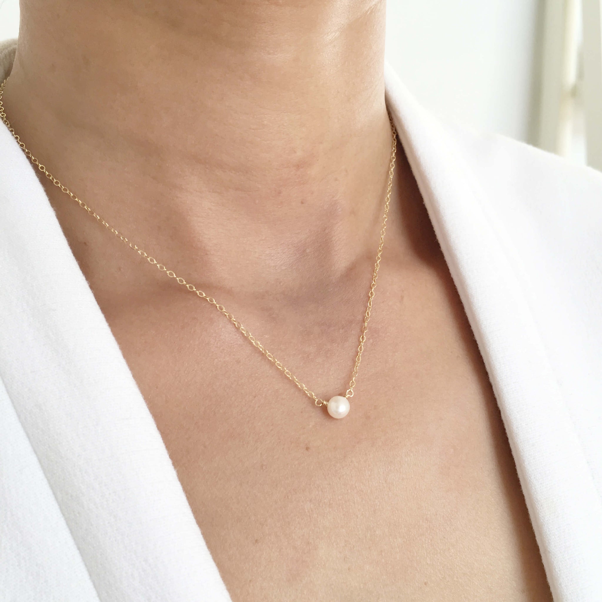 Pearl Necklace | S for Sparkle