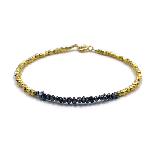 Nefertari Black Diamond Bracelet