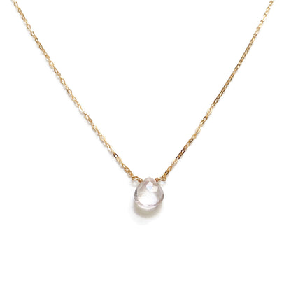  Elegant and classy, the gemstone for love necklace is prized for its pink color and is symbolic of unconditional love and peace. 