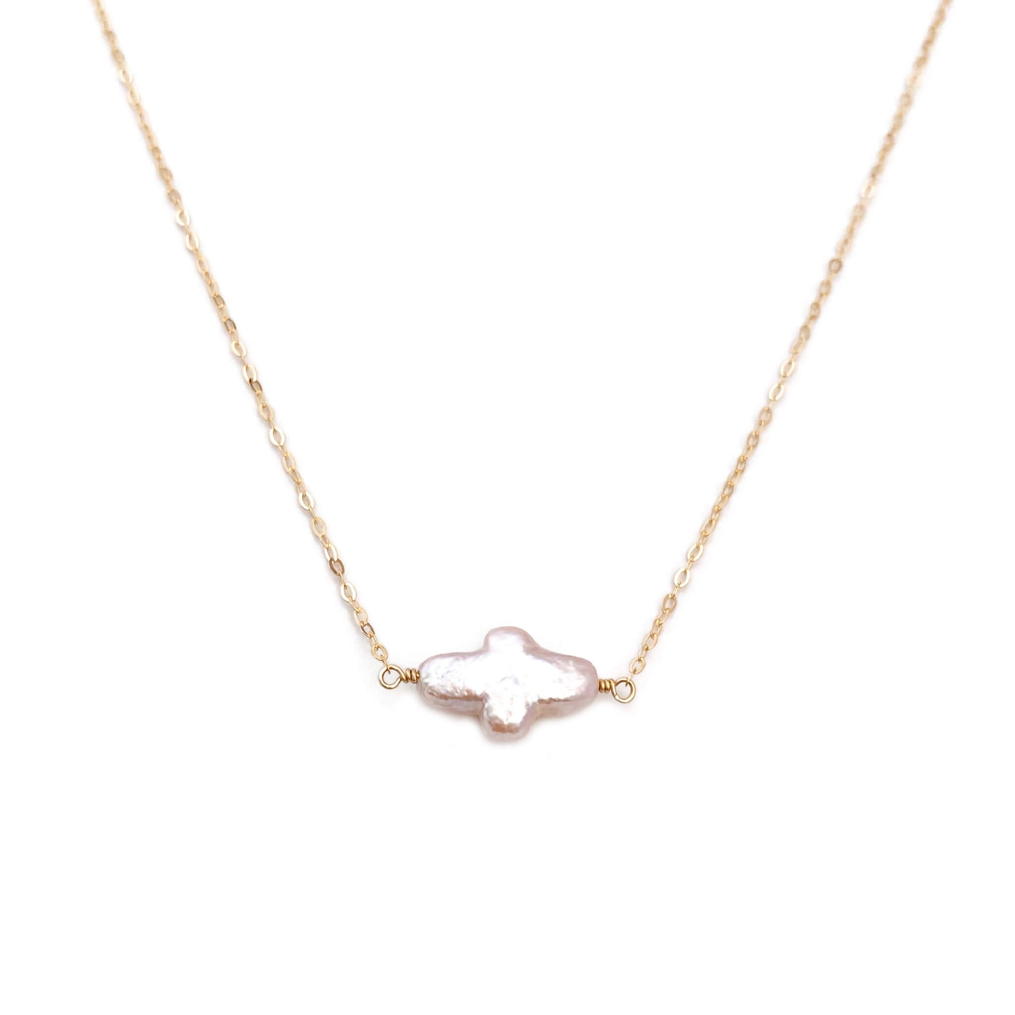 Personalized name necklace with sideways cross in Sterling Silver, white  gold, rose gold or yellow gold.