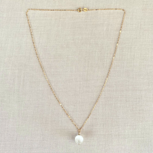 This is a dainty selenite necklace made of real selenite and 14k gold chain.  Selenite is a spiritual crystal that will help you expanding your conscious awareness. 