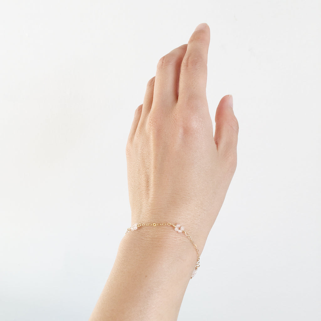 Mini Gold Bead Bracelet – Ring Concierge