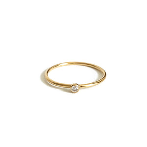 This dainty gold filled ring is a super cute ring.